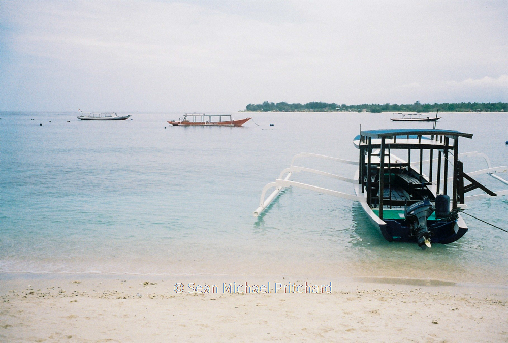 pritchard tropical beach boat asia