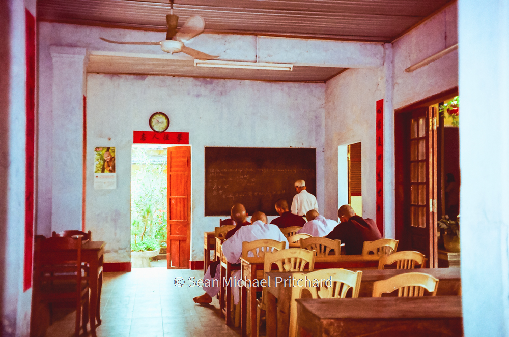 vintage film photography asia school