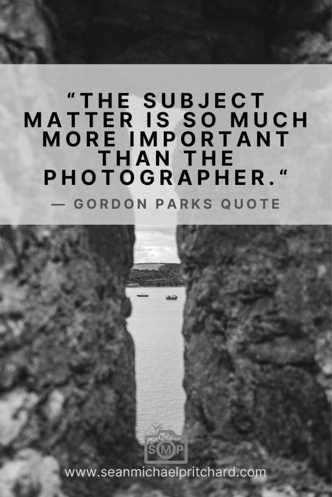 gordon parks photographer quotations