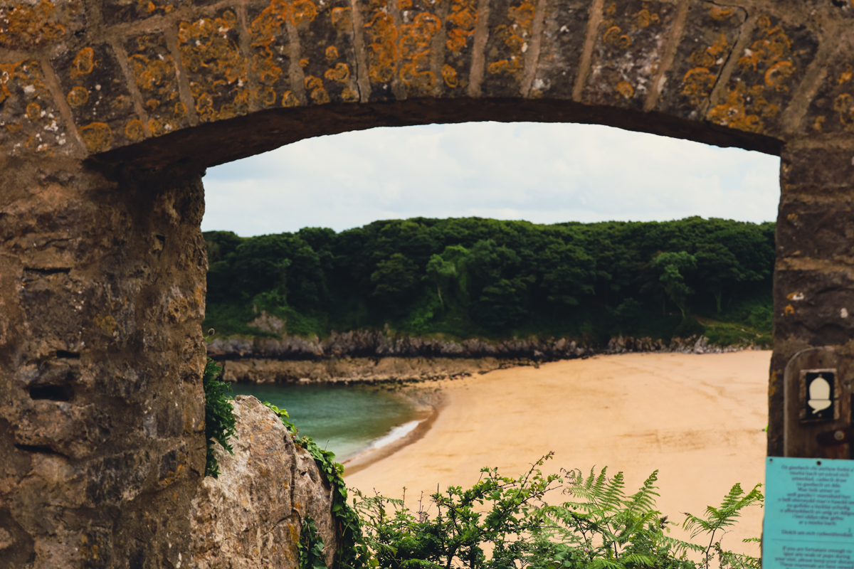 barafundle bay photography location south wales