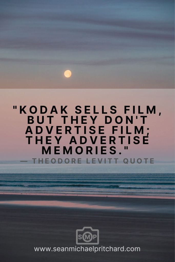 photo quotes by theodore levitt